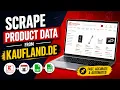 Scrape Product Data and Images from Kaufland de WebHarvy