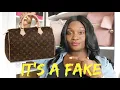 I WAS SOLD A FAKE Speedy 35 My Experience Buying on Tradesy Why I no longer Buy or sell on Tradesy
