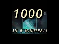 How to get 1k Soul Ash in 5 minutes