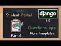 Django Student Portal - questions app part 6 27