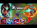Karma but my Q is a legit MISSILE that ONE SHOTS everything THIS IS SO SATISFYING