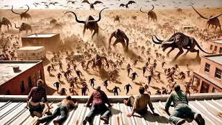 200 Milhões de Criaturas Saem do Abismo para Destruir 1 Terço da Humanidade que Só Foge Com Medo