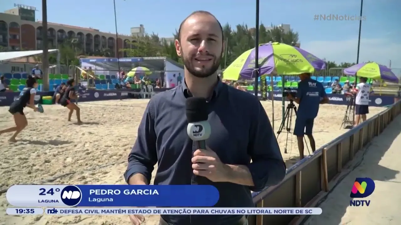Campeonato internacional de Beach Tennis movimenta economia e turismo no Sul de SC