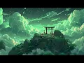 Lagu relaxing japanese chill lofi music for work study dreamy calm vibes | Emerald Sky Torii [NIMORI]
