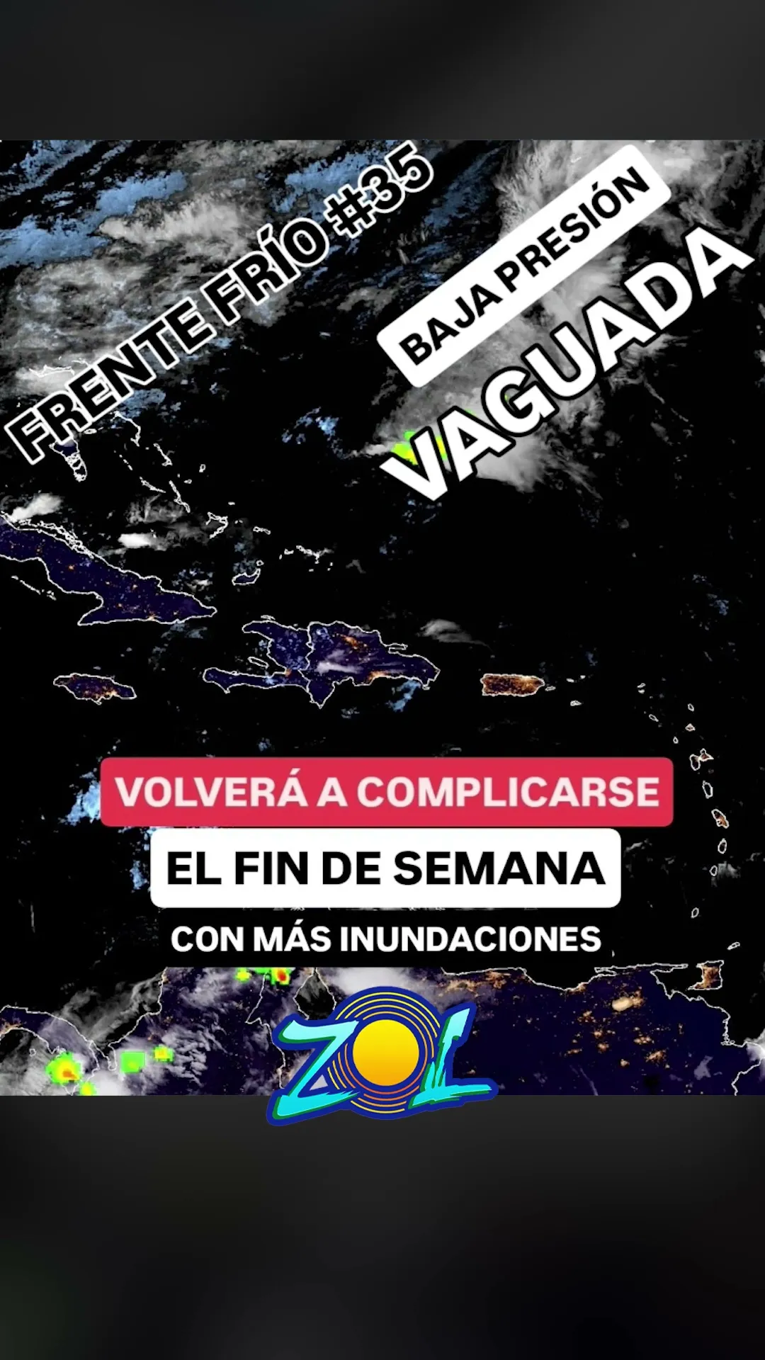 JEAN SURIEL ADVIERTE VIENE MÁS LLUVIAS DESDE EL SÁBADO