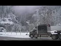 Wintry weather leads to dangerous driving conditions on I-84 in the Gorge