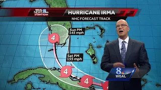 Joe Calhoun gives us a closer look at Irma s path