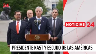 Presidente Kast explica adhesión al Escudo de las Américas | 24 Horas TVN Chile