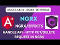 HTTP API - PUT and DELETE Request Handling in NGRX Effects Angular 16