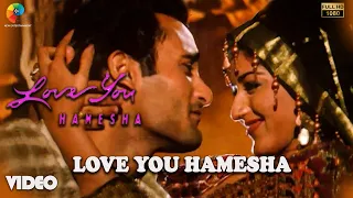 love you hamesha official video love you hamesha a r rahman akshaye khanna sonali bendre
