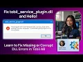 Fix tobii - service