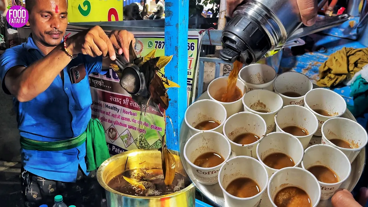 5Rs/- Magical Chai of Patna   Street Food India