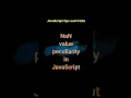 JavaScript NaN Not a Number Explained Clearly
