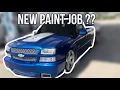 SS CLONE SILVERADO DROPPED OFF FOR PAINT