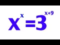 Cracking the Self-Power Code x x 3 x 9 Can you Solve this