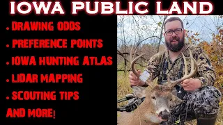 Iowa Public Land Bowhunting Episode 19 Plan Purchase Pursue Punch a Tag Tips and Tricks