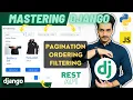 Adding Search Filtering Attribute Filtering Ordering Pagination Rest API in Django