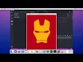 Draw Ironman with python