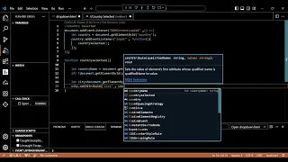 Creating Responsive Cascading Dropdown list using HTML CSS JavaScript