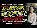 I Deleted My Encryption Key The App Self-Destructed at Launch CTO Exposed