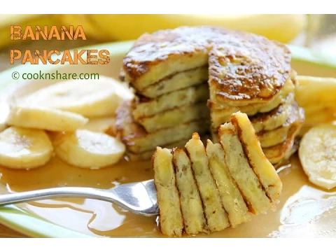 Download MP3 Flourless Banana Pancakes - 3 Ingredients