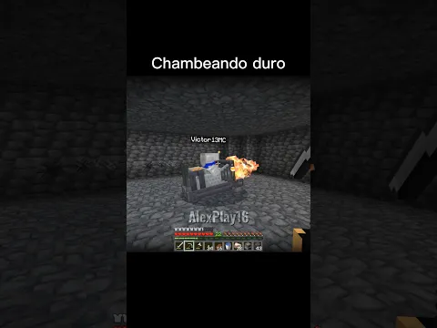 Chambeando Duro #minecraft #minecraftmemes