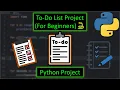 Python To-Do List Project For Beginners