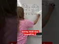 Solving multi-step inequalities