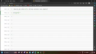 How do you check if a string contains only digits
