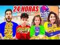 24 HOURS EATING ONLY TACO BELL 4PLUSONE