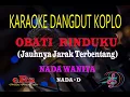 Download Lagu Karaoke Obati Rinduku - Versi Koplo Nada Wanita (Karaoke Dangdut Tanpa Vocal)
