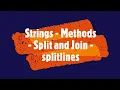 PYTHON - Strings