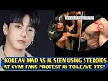 Download Lagu 😨Koreans Mad As Jungkook Seen Using Steroids At Gym? Fans Protest Jungkook to Leave BTS! Billions