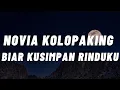 Download Lagu Novia Kolopaking - Biar Kusimpan Rinduku | Lirik video