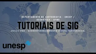 ArcGIS Pro - Georreferenciamento (Carta Topográfica)