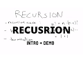 Recursion Integer Exponentiation Demo
