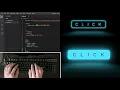 ASMR Programming - Button Glow Hover Effect Using CSS