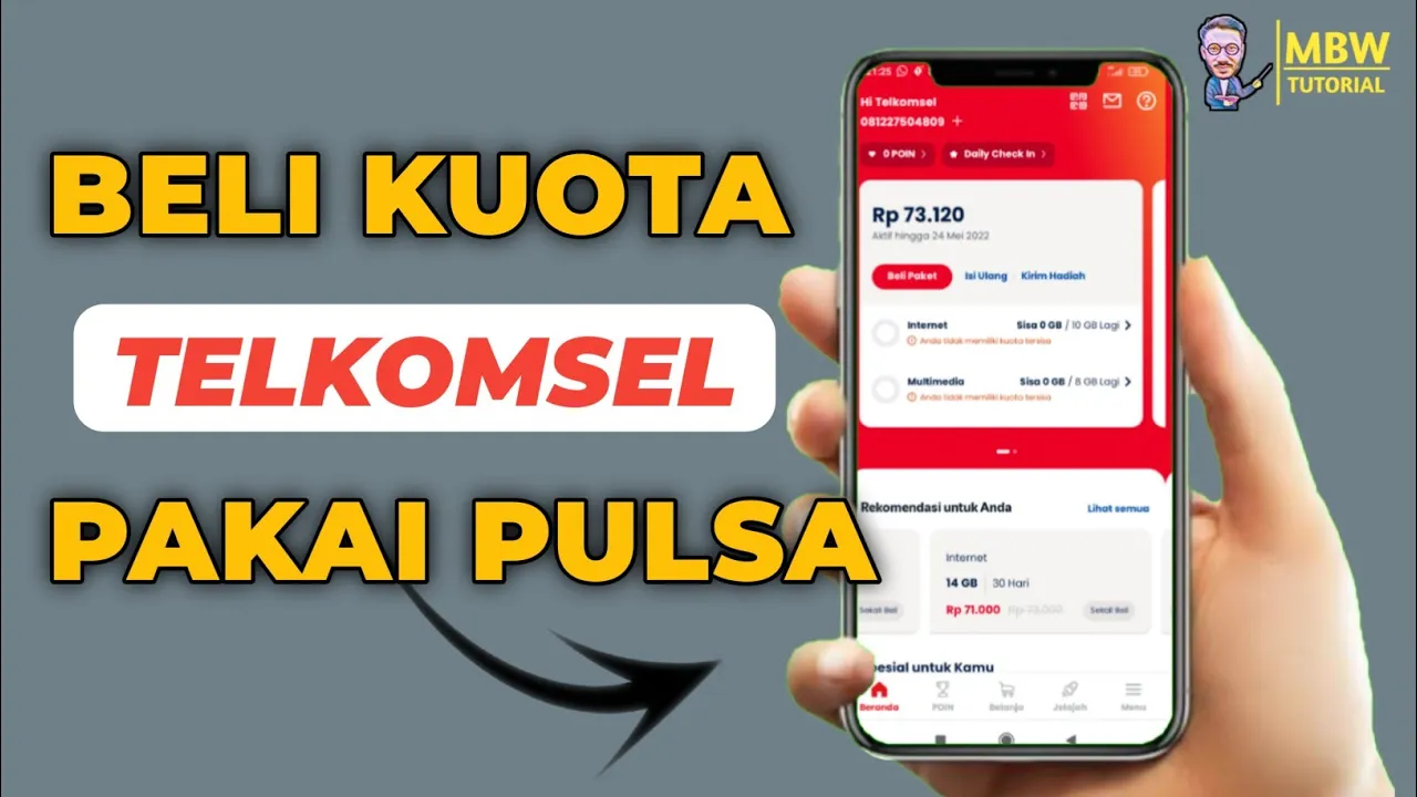 Kode Dial Paket Internet Telkomsel Super Murah 2020