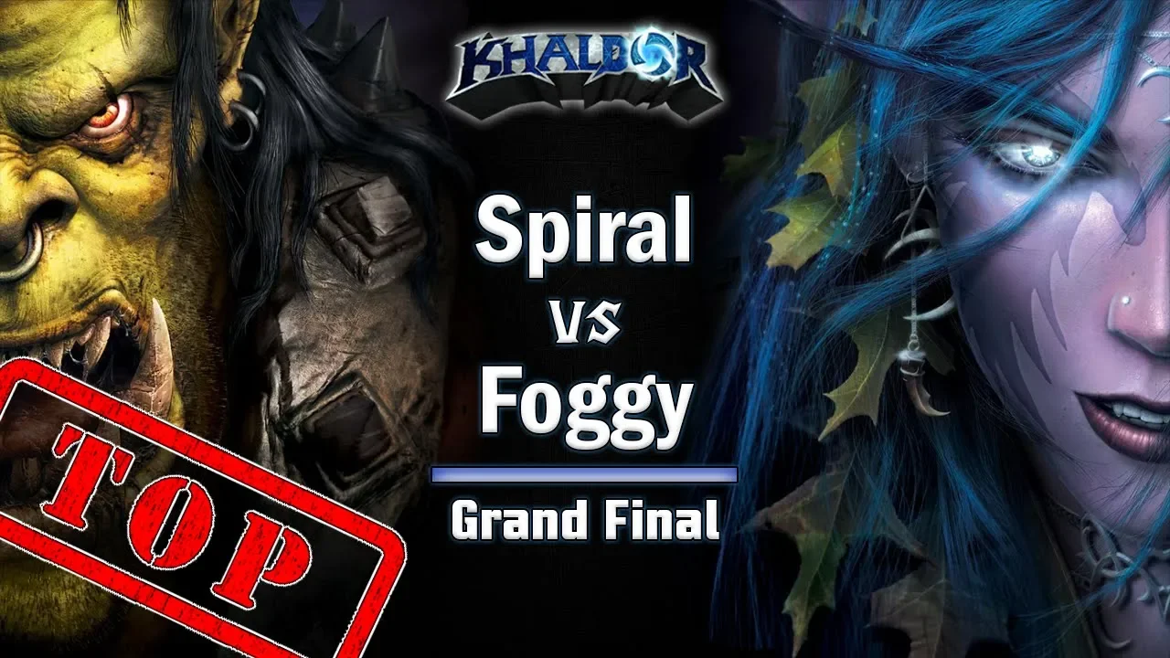 ► WarCraft 3: Foggy (NE) vs. Spiral (Orc) - Grand Final - Endgame Gear Masters