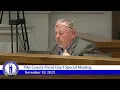 Pike County Fiscal Court Special Meeting - November 18 2025
