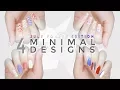 4 MORE Cool Easy Minimal DIY Nail Art Designs JULY 4th EDITION