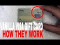 How Vanilla Visa Debit Gift Cards Work