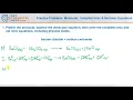 Chemistry Practice Problems Molecular Complete Ionic Net Ionic Equations