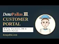 DataPallas Customer Self-Service Document Portal