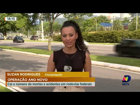 Operação Ano Novo: cai o número de mortes e acidentes em rodovias federais