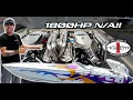 2000 Cigarette 38 Top Gun with 706ci engines 1800hp of power