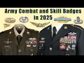 All Army Combat Skill and Marksmanship Badges plus15 New Badges as 2025 - Veteran s Medals Workshop