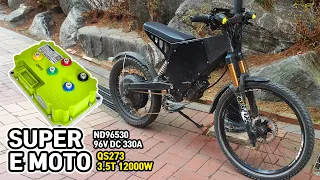 E BIKE Motorcycle FarDriver I Tried Monster ND96530 QS273 3 5T 8000W Hubmotor 