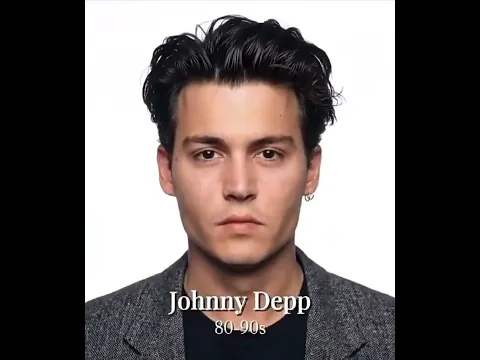 Hollywood Actors Now & Then Evolution #bradpitt #johnnydepp #moviestars