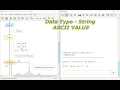 Data Type - String